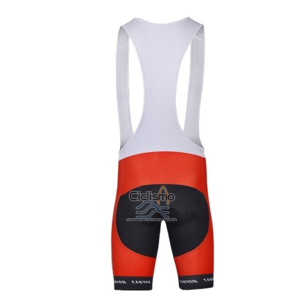 Katusha Ropa Ciclismo Culotte Corto 2018 Mangas Cortas Blanco Rojo